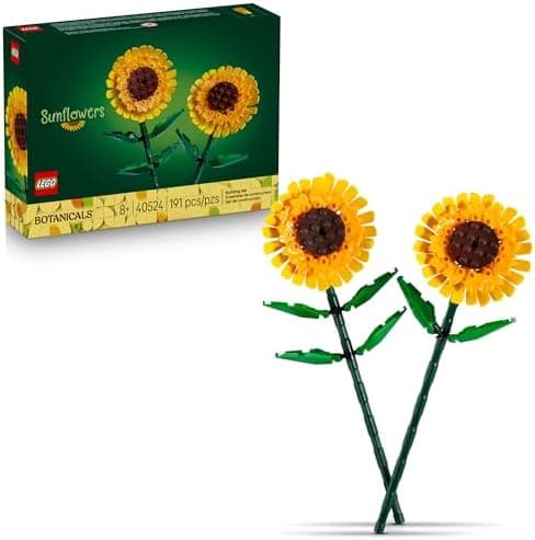 Kit LEGO Girassóis 40524 – Para Maiores de 8 anos (191 Peças)