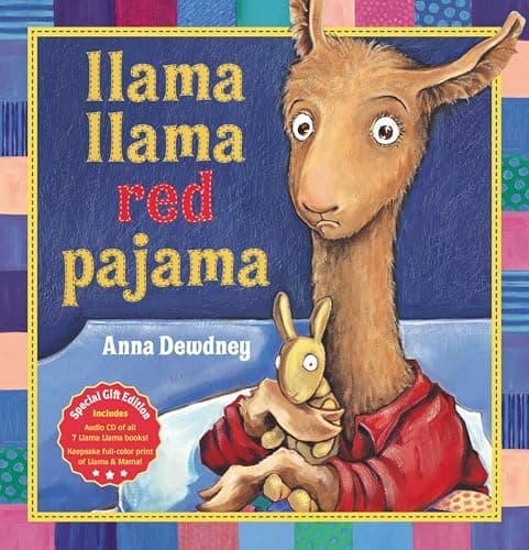 Llama Llama Red Pajama [With CD (Audio)]: Gift Edition