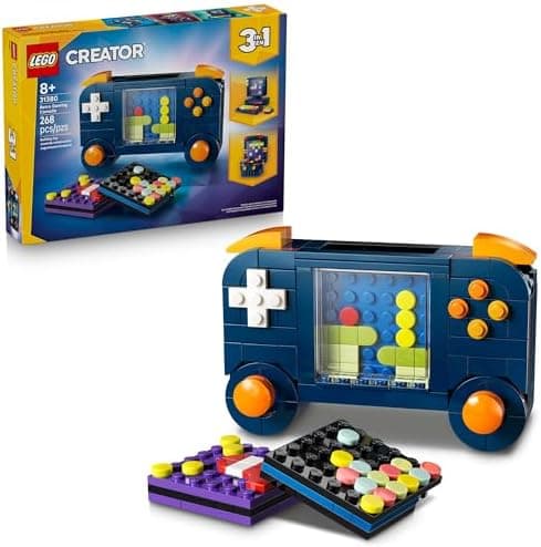 LEGO Creator 3em1 Console de Jogos Retrô 31380 (268 Peças)