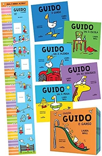 Box Guido - Com 05 Livros + Régua de Altura