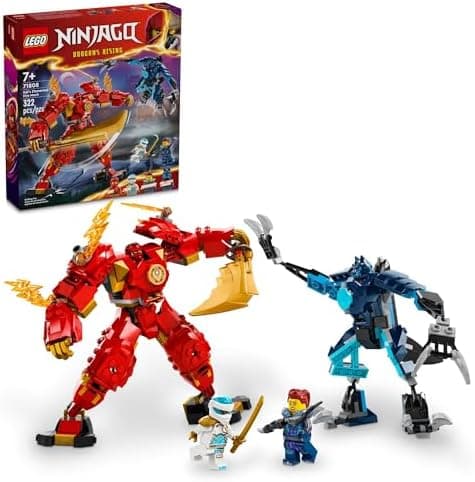 LEGO Set Ninjago 71808 Robô do Fogo Elemental do Kai 322 peças