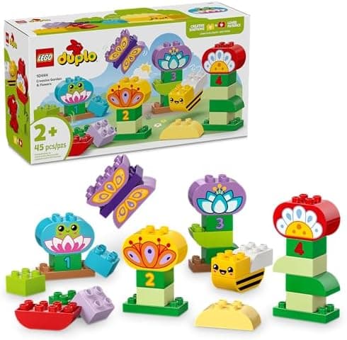 LEGO DUPLO Town Jardim Criativo e Flores 10444 (45 Peças)