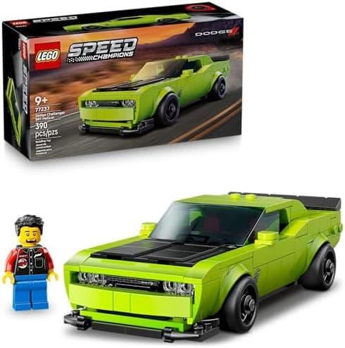 LEGO Speed Champions Carro Esportivo Dodge Challenger 77237 (390 Peças)