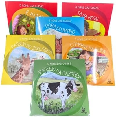 KIT Literatura Infantil: O Nome Das Coisas (6 Volumes)