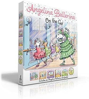 Angelina Ballerina on the Go! (Boxed Set): Angelina Ballerina at Ballet School; Angelina Ballerina Dresses Up; Big Dreams!; Center Stage; Family Fun Day; Meet Angelina Ballerina