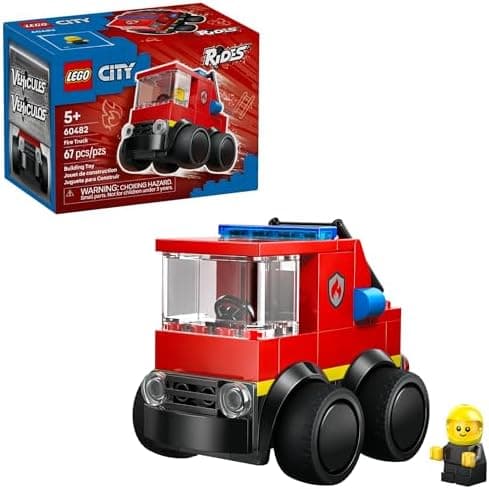 LEGO City Veículos: Caminhão dos Bombeiros 60482 (67 Peças)