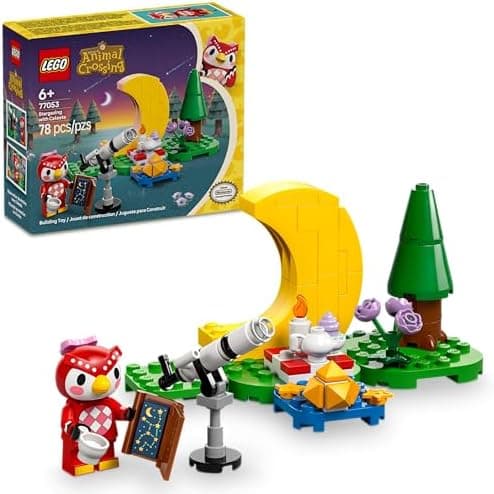 LEGO Animal Crossing Admirando estrelas com Celeste 77053 (78 Peças)