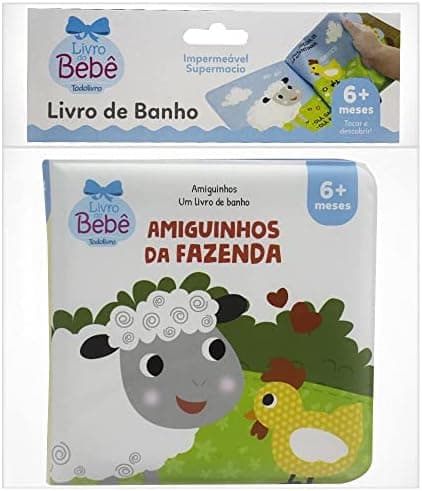 Amiguinhos - Um Livro de Banho: Amiguinhos da Fazenda