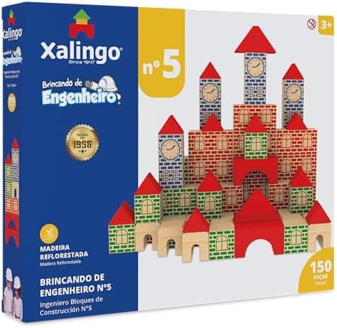 Brincando De Engenheiro - 150 Peças - Xalingo 53054