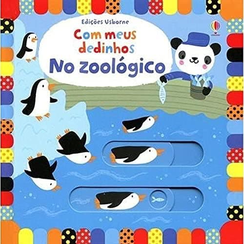 No zoológico : Com meus dedinhos
